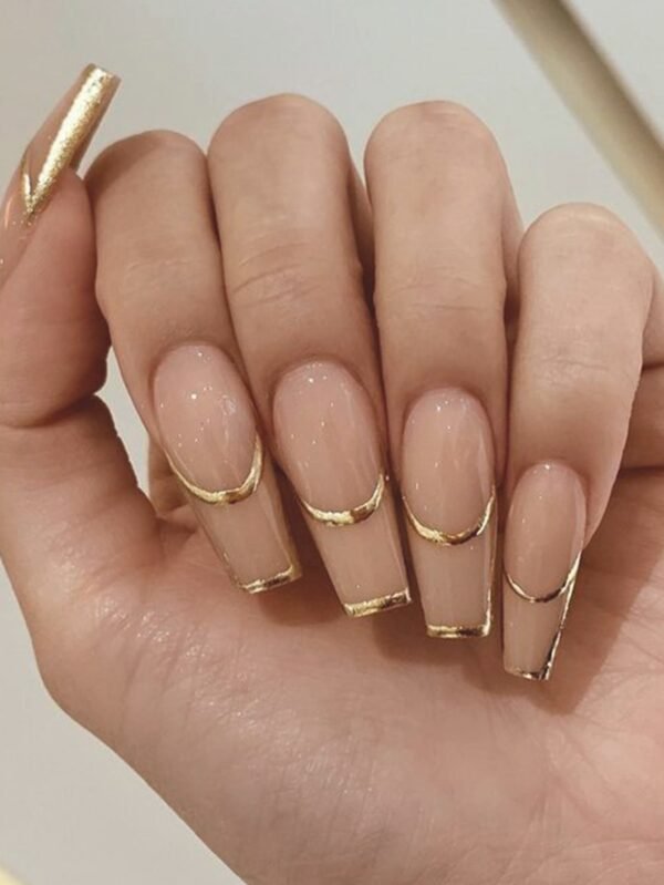 Luxury Design Stick On Nails - Image 12