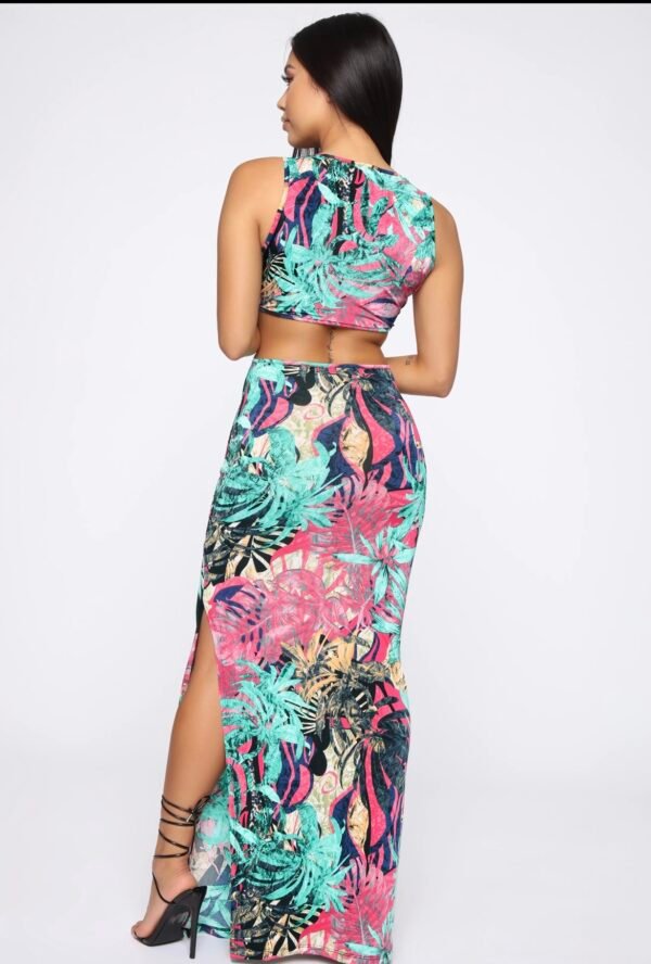 Nina Maxi Cut Out Dress - Image 2