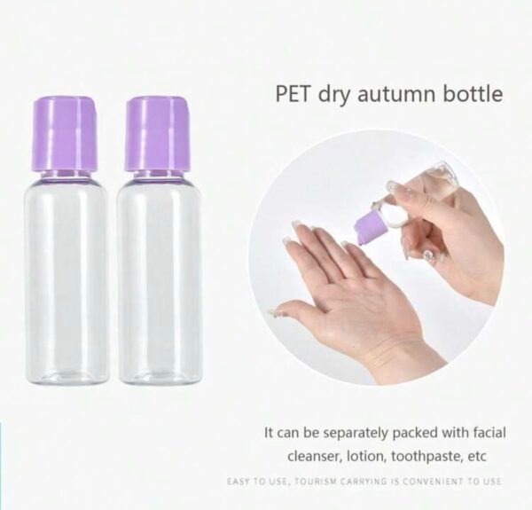 Travel Bottle Set Portable Empty Bottles For Cosmetics, Lotion, Perfume and others - Image 4